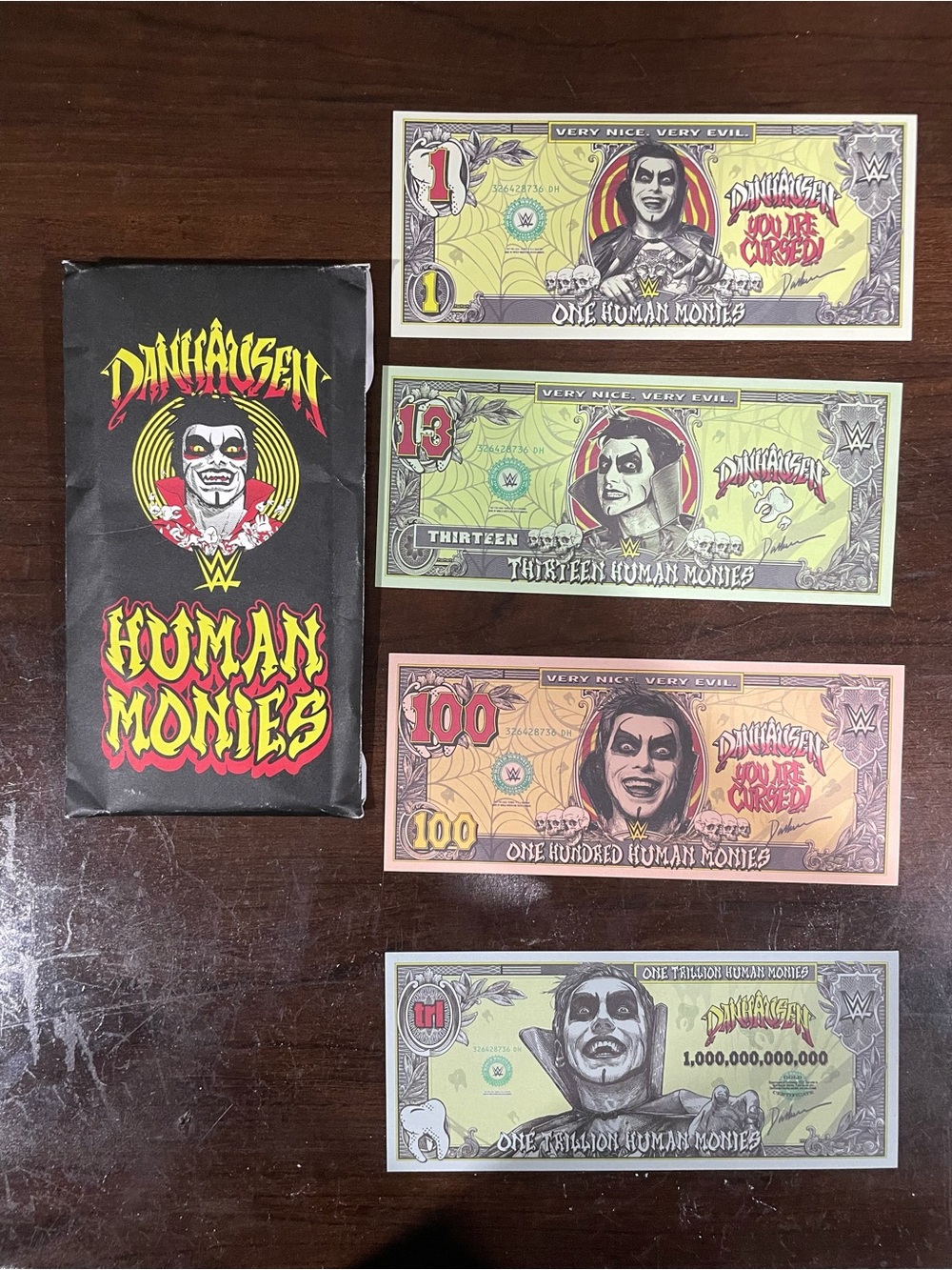 WWE Danhausen Human Monies